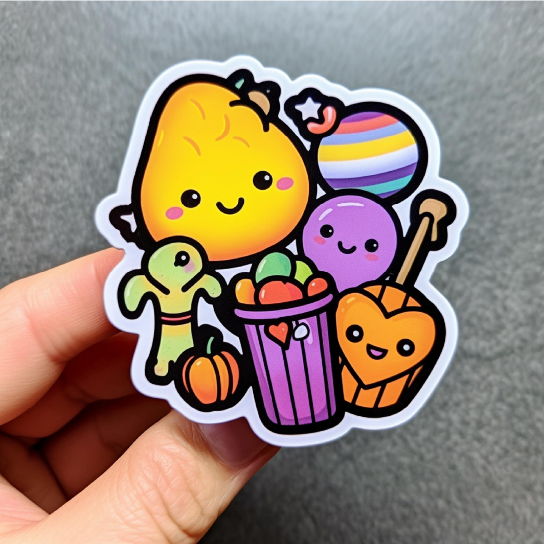 Pack Stickers Die-Cut - Personalizado en Cajicá - La Coneja Creativa